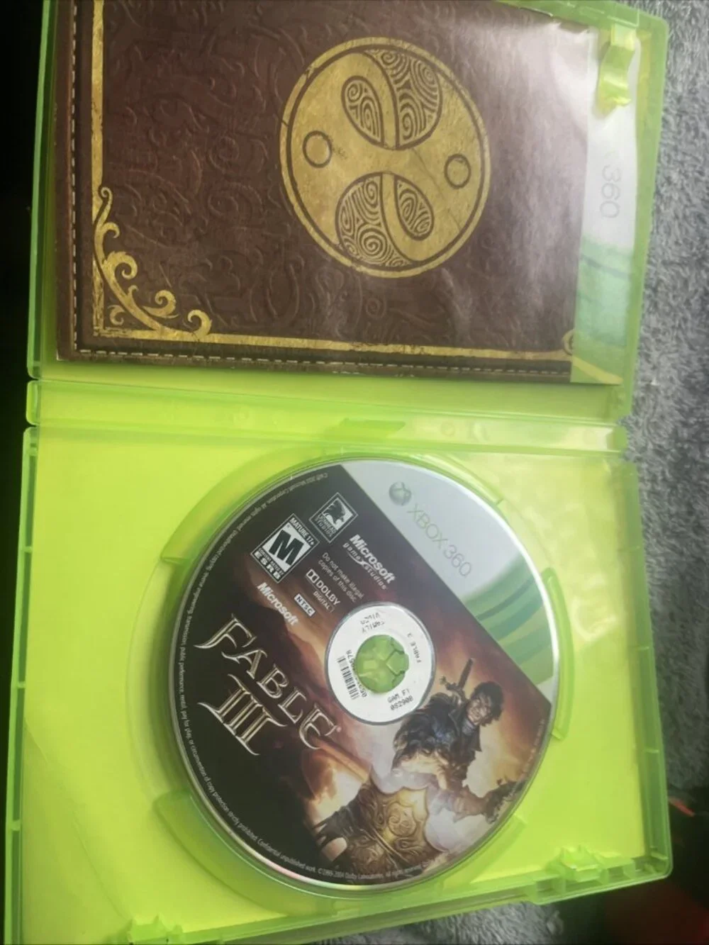 Fable III 3 for Microsoft XBOX 360 Complete Great Shape Game Is Tested